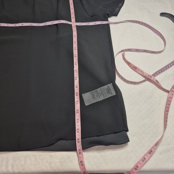 Marella Women's Top Blouse 2 Pc Size 10 Short Sleeve Black  Round Neck NWT (12) - Picture 8 of 10